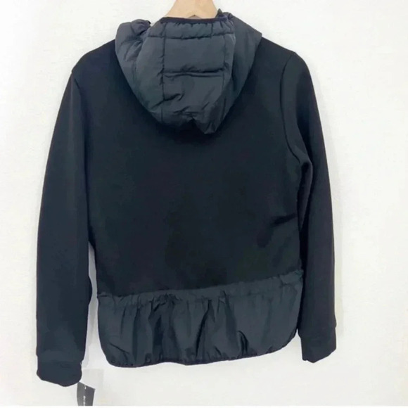 NWT BCBGMaxazria Black Active Zip Jacket, Size Large - Picture 8 of 8